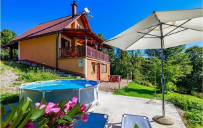 Awesome home in Mrzla Vodica with Outdoor swimming pool and 3 Bedrooms
